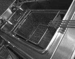 commercial deep fryer cleaned by a Quick Servant technician
